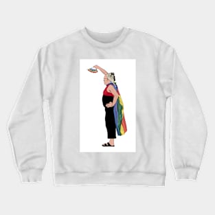 Pride lgbt flag dance Crewneck Sweatshirt